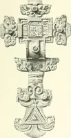 An illustration from Die altgermanische Thierornamentik : typologische Studie über germanische Metallgegenstände aus dem IV. bis IX. Jahrhundert, nebst einer Studie über irische Ornamentik (1904)