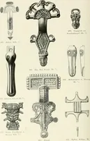 An illustration from Die altgermanische Thierornamentik : typologische Studie über germanische Metallgegenstände aus dem IV. bis IX. Jahrhundert, nebst einer Studie über irische Ornamentik (1904)