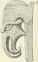 An illustration from Die altgermanische Thierornamentik : typologische Studie über germanische Metallgegenstände aus dem IV. bis IX. Jahrhundert, nebst einer Studie über irische Ornamentik (1904)