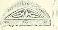 An illustration from Die altgermanische Thierornamentik : typologische Studie über germanische Metallgegenstände aus dem IV. bis IX. Jahrhundert, nebst einer Studie über irische Ornamentik (1904)