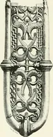 An illustration from Die altgermanische Thierornamentik : typologische Studie über germanische Metallgegenstände aus dem IV. bis IX. Jahrhundert, nebst einer Studie über irische Ornamentik (1904)