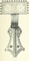 An illustration from Die altgermanische Thierornamentik : typologische Studie über germanische Metallgegenstände aus dem IV. bis IX. Jahrhundert, nebst einer Studie über irische Ornamentik (1904)