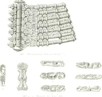 An illustration from Die altgermanische Thierornamentik : typologische Studie über germanische Metallgegenstände aus dem IV. bis IX. Jahrhundert, nebst einer Studie über irische Ornamentik (1904)