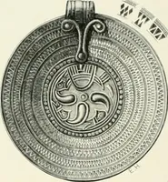 An illustration from Die altgermanische Thierornamentik : typologische Studie über germanische Metallgegenstände aus dem IV. bis IX. Jahrhundert, nebst einer Studie über irische Ornamentik (1904)