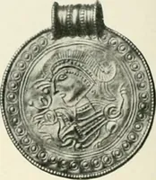 Picture 253 of 382 from Die altgermanische Thierornamentik : typologische Studie über germanische Metallgegenstände aus dem IV. bis IX. Jahrhundert, nebst einer Studie über irische Ornamentik (1904), leaf 239