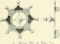 An illustration from Die altgermanische Thierornamentik : typologische Studie über germanische Metallgegenstände aus dem IV. bis IX. Jahrhundert, nebst einer Studie über irische Ornamentik (1904)