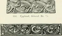 Picture 276 of 382 from Die altgermanische Thierornamentik : typologische Studie über germanische Metallgegenstände aus dem IV. bis IX. Jahrhundert, nebst einer Studie über irische Ornamentik (1904), leaf 271