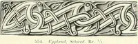 An illustration from Die altgermanische Thierornamentik : typologische Studie über germanische Metallgegenstände aus dem IV. bis IX. Jahrhundert, nebst einer Studie über irische Ornamentik (1904)
