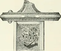 An illustration from Die altgermanische Thierornamentik : typologische Studie über germanische Metallgegenstände aus dem IV. bis IX. Jahrhundert, nebst einer Studie über irische Ornamentik (1904)