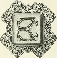 An illustration from Die altgermanische Thierornamentik : typologische Studie über germanische Metallgegenstände aus dem IV. bis IX. Jahrhundert, nebst einer Studie über irische Ornamentik (1904)