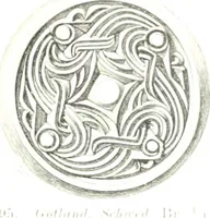 Picture 300 of 382 from Die altgermanische Thierornamentik : typologische Studie über germanische Metallgegenstände aus dem IV. bis IX. Jahrhundert, nebst einer Studie über irische Ornamentik (1904), leaf 292