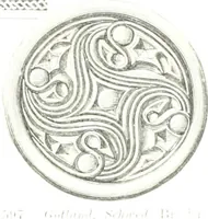 Picture 302 of 382 from Die altgermanische Thierornamentik : typologische Studie über germanische Metallgegenstände aus dem IV. bis IX. Jahrhundert, nebst einer Studie über irische Ornamentik (1904), leaf 292