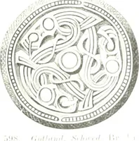 Picture 303 of 382 from Die altgermanische Thierornamentik : typologische Studie über germanische Metallgegenstände aus dem IV. bis IX. Jahrhundert, nebst einer Studie über irische Ornamentik (1904), leaf 292