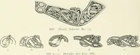 An illustration from Die altgermanische Thierornamentik : typologische Studie über germanische Metallgegenstände aus dem IV. bis IX. Jahrhundert, nebst einer Studie über irische Ornamentik (1904)