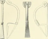 An illustration from Die altgermanische Thierornamentik : typologische Studie über germanische Metallgegenstände aus dem IV. bis IX. Jahrhundert, nebst einer Studie über irische Ornamentik (1904)