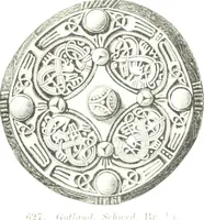 Picture 320 of 382 from Die altgermanische Thierornamentik : typologische Studie über germanische Metallgegenstände aus dem IV. bis IX. Jahrhundert, nebst einer Studie über irische Ornamentik (1904), leaf 308