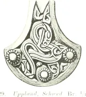 Picture 323 of 382 from Die altgermanische Thierornamentik : typologische Studie über germanische Metallgegenstände aus dem IV. bis IX. Jahrhundert, nebst einer Studie über irische Ornamentik (1904), leaf 310