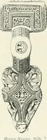 Picture 327 of 382 from Die altgermanische Thierornamentik : typologische Studie über germanische Metallgegenstände aus dem IV. bis IX. Jahrhundert, nebst einer Studie über irische Ornamentik (1904), leaf 315