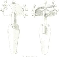 An illustration from Die altgermanische Thierornamentik : typologische Studie über germanische Metallgegenstände aus dem IV. bis IX. Jahrhundert, nebst einer Studie über irische Ornamentik (1904)