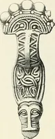 An illustration from Die altgermanische Thierornamentik : typologische Studie über germanische Metallgegenstände aus dem IV. bis IX. Jahrhundert, nebst einer Studie über irische Ornamentik (1904)