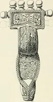 Picture 340 of 382 from Die altgermanische Thierornamentik : typologische Studie über germanische Metallgegenstände aus dem IV. bis IX. Jahrhundert, nebst einer Studie über irische Ornamentik (1904), leaf 323
