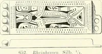 Picture 343 of 382 from Die altgermanische Thierornamentik : typologische Studie über germanische Metallgegenstände aus dem IV. bis IX. Jahrhundert, nebst einer Studie über irische Ornamentik (1904), leaf 324