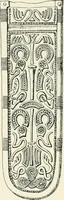 An illustration from Die altgermanische Thierornamentik : typologische Studie über germanische Metallgegenstände aus dem IV. bis IX. Jahrhundert, nebst einer Studie über irische Ornamentik (1904)
