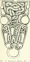 Picture 354 of 382 from Die altgermanische Thierornamentik : typologische Studie über germanische Metallgegenstände aus dem IV. bis IX. Jahrhundert, nebst einer Studie über irische Ornamentik (1904), leaf 334