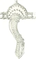 An illustration from Die altgermanische Thierornamentik : typologische Studie über germanische Metallgegenstände aus dem IV. bis IX. Jahrhundert, nebst einer Studie über irische Ornamentik (1904)