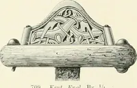 Picture 367 of 382 from Die altgermanische Thierornamentik : typologische Studie über germanische Metallgegenstände aus dem IV. bis IX. Jahrhundert, nebst einer Studie über irische Ornamentik (1904), leaf 349