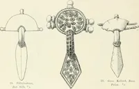 Picture 10 of 382 from Die altgermanische Thierornamentik : typologische Studie über germanische Metallgegenstände aus dem IV. bis IX. Jahrhundert, nebst einer Studie über irische Ornamentik (1904), leaf 35