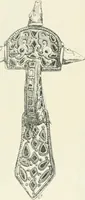 An illustration from Die altgermanische Thierornamentik : typologische Studie über germanische Metallgegenstände aus dem IV. bis IX. Jahrhundert, nebst einer Studie über irische Ornamentik (1904)