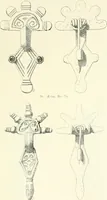 An illustration from Die altgermanische Thierornamentik : typologische Studie über germanische Metallgegenstände aus dem IV. bis IX. Jahrhundert, nebst einer Studie über irische Ornamentik (1904)