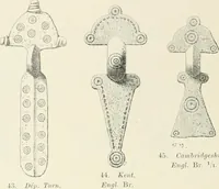Picture 19 of 382 from Die altgermanische Thierornamentik : typologische Studie über germanische Metallgegenstände aus dem IV. bis IX. Jahrhundert, nebst einer Studie über irische Ornamentik (1904), leaf 43