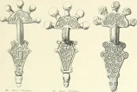 Picture 21 of 382 from Die altgermanische Thierornamentik : typologische Studie über germanische Metallgegenstände aus dem IV. bis IX. Jahrhundert, nebst einer Studie über irische Ornamentik (1904), leaf 44