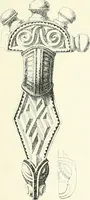 An illustration from Die altgermanische Thierornamentik : typologische Studie über germanische Metallgegenstände aus dem IV. bis IX. Jahrhundert, nebst einer Studie über irische Ornamentik (1904)