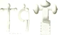 An illustration from Die altgermanische Thierornamentik : typologische Studie über germanische Metallgegenstände aus dem IV. bis IX. Jahrhundert, nebst einer Studie über irische Ornamentik (1904)