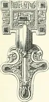 An illustration from Die altgermanische Thierornamentik : typologische Studie über germanische Metallgegenstände aus dem IV. bis IX. Jahrhundert, nebst einer Studie über irische Ornamentik (1904)