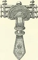 Picture 54 of 382 from Die altgermanische Thierornamentik : typologische Studie über germanische Metallgegenstände aus dem IV. bis IX. Jahrhundert, nebst einer Studie über irische Ornamentik (1904), leaf 62