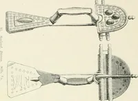 An illustration from Die altgermanische Thierornamentik : typologische Studie über germanische Metallgegenstände aus dem IV. bis IX. Jahrhundert, nebst einer Studie über irische Ornamentik (1904)