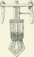 An illustration from Die altgermanische Thierornamentik : typologische Studie über germanische Metallgegenstände aus dem IV. bis IX. Jahrhundert, nebst einer Studie über irische Ornamentik (1904)