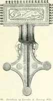 Picture 63 of 382 from Die altgermanische Thierornamentik : typologische Studie über germanische Metallgegenstände aus dem IV. bis IX. Jahrhundert, nebst einer Studie über irische Ornamentik (1904), leaf 70