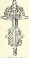 Picture 74 of 382 from Die altgermanische Thierornamentik : typologische Studie über germanische Metallgegenstände aus dem IV. bis IX. Jahrhundert, nebst einer Studie über irische Ornamentik (1904), leaf 76