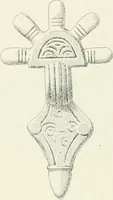 Picture 76 of 382 from Die altgermanische Thierornamentik : typologische Studie über germanische Metallgegenstände aus dem IV. bis IX. Jahrhundert, nebst einer Studie über irische Ornamentik (1904), leaf 77