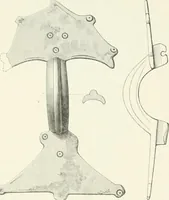 An illustration from Die altgermanische Thierornamentik : typologische Studie über germanische Metallgegenstände aus dem IV. bis IX. Jahrhundert, nebst einer Studie über irische Ornamentik (1904)