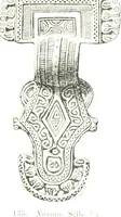 Picture 86 of 382 from Die altgermanische Thierornamentik : typologische Studie über germanische Metallgegenstände aus dem IV. bis IX. Jahrhundert, nebst einer Studie über irische Ornamentik (1904), leaf 84