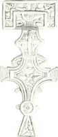 An illustration from Die altgermanische Thierornamentik : typologische Studie über germanische Metallgegenstände aus dem IV. bis IX. Jahrhundert, nebst einer Studie über irische Ornamentik (1904)