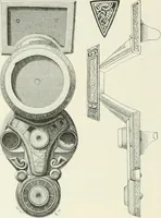 An illustration from Die altgermanische Thierornamentik : typologische Studie über germanische Metallgegenstände aus dem IV. bis IX. Jahrhundert, nebst einer Studie über irische Ornamentik (1904)