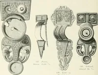An illustration from Die altgermanische Thierornamentik : typologische Studie über germanische Metallgegenstände aus dem IV. bis IX. Jahrhundert, nebst einer Studie über irische Ornamentik (1904)