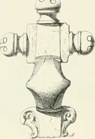 An illustration from Die altgermanische Thierornamentik : typologische Studie über germanische Metallgegenstände aus dem IV. bis IX. Jahrhundert, nebst einer Studie über irische Ornamentik (1904)